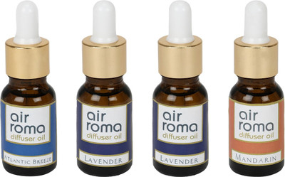 

Airroma Atlantic Breeze, Lavender, Mandarin Car Freshener(90 ml)