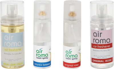

Airroma Aqua Lime Fresh, Atlantic Breeze, Original Rose Spray(520 ml)