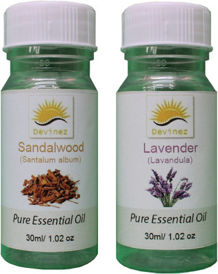 Devinez Lavender + Sandal Wood Aroma Oil(60 ml)