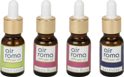 

Airroma Green Lemon, Indian Rose, Lavender Aroma Oil(90 ml)