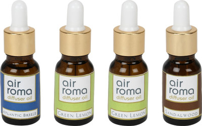 

Airroma Atlantic Breeze, Green Lemon, Sandalwood Aroma Oil, Spray(90 ml)