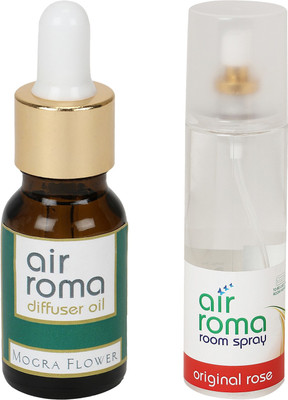 

Airroma Mogra Flower, Original Rose Aroma Oil, Spray(230 ml)
