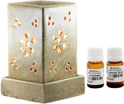 Brahmz Lavender / Lemon Grass Aroma Oil, Diffuser Set(20 g)