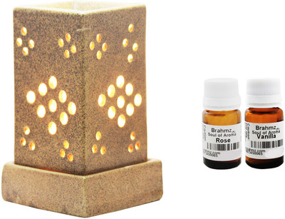 

Brahmz Rose / Vanilla Aroma Oil, Diffuser Set(20 g)