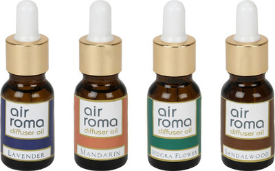 

Airroma Lavender, Mandarin, Mogra Flower, Sandalwood Aroma Oil, Spray(90 ml)