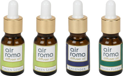 

Airroma Green Lemon, Lavender, Mogra Flower Car Freshener(90 ml)