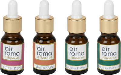 

Airroma Indian Rose, Mandarin, Mogra Flower Aroma Oil(90 ml)
