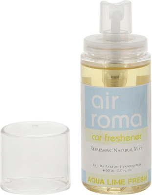 

Airroma Aqua Lime Fresh, Indian Rose, Jasmine, Original Rose Car Freshener(350 ml)