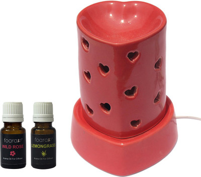 

Foara Fresh, Floral Aroma Oil, Diffuser Set(10 ml)
