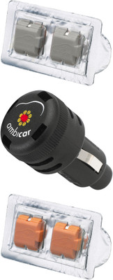 

Ambicar Elegance ( Refined and Exclusive ) and Tropical ( Fresh and Light ) Electric car air freshener Combo Pack Car Freshener(50 g)