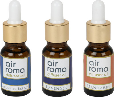 

Airroma Atlantic Breeze, Lavender, Mandarin Aroma Oil(90 ml)