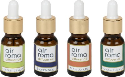 

Airroma Green Lemon, Lavender, Mandarin, Mogra Flower Aroma Oil, Spray(60 ml)