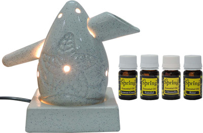 

SPRING LEMON GRASS, SANDAL, CITRONELLA, ROSE Aroma Oil, Diffuser Set(40 ml)