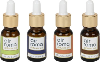 

Airroma Green Lemon, Lavender, Mandarin, Sandalwood Car Freshener(90 ml)