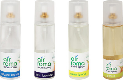 

Airroma Atlantic Breeze, Fresh Lavender, Green Lemon, Jasmine Car Freshener(800 ml)