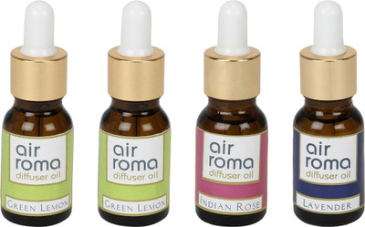 

Airroma Green Lemon, Indian Rose, Lavender Aroma Oil, Spray(90 ml)