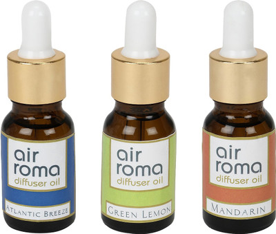 

Airroma Atlantic Breeze, Green Lemon, Mandarin Aroma Oil(90 ml)