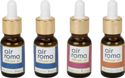 

Airroma Atlantic Breeze, Indian Rose, Mandarin Aroma Oil, Spray(90 ml)