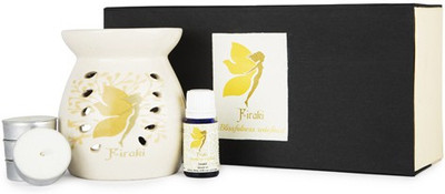 

Firaki Sandalwood Aroma Oil, Diffuser Set(10 ml)