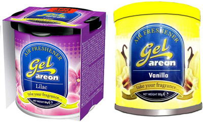 areon Vanilla Car Freshener Spray Car and Home Perfume(2 x 80 g)