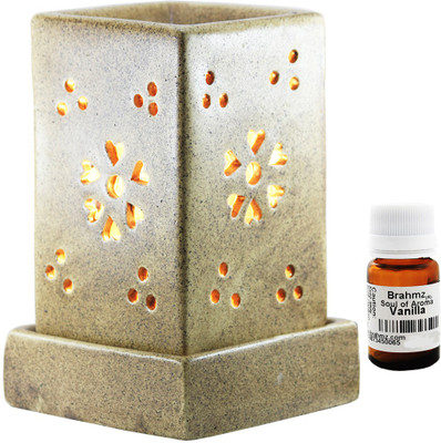 

Brahmz Vanilla Aroma Oil, Diffuser Set(10 g)