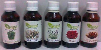 

The Candle Dux LEMON GRASS, LAVENDER, JASMINE, ROSE, SANDALWOOD Aroma Oil(100 ml)