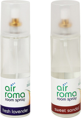 

Airroma Fresh Lavender, Sweet Sandal Car Freshener(400 ml)