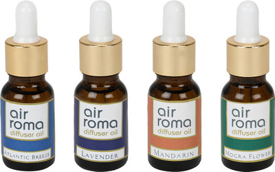 

Airroma Atlantic Breeze, Lavender, Mandarin, Mogra Flower Aroma Oil, Spray(60 ml)