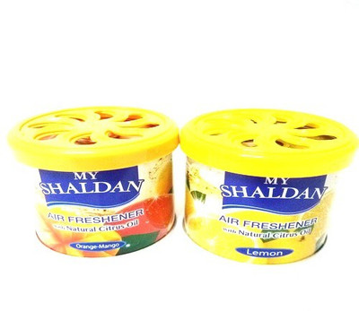 

My Shaldan Orange-Mango, Lemon Car Freshener(160 g)