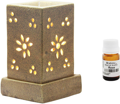 

Brahmz Rose Aroma Oil, Diffuser Set(10 g)