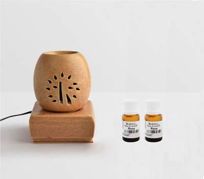Brahmz Rose / Rose Aroma Oil, Diffuser Set(20 g)