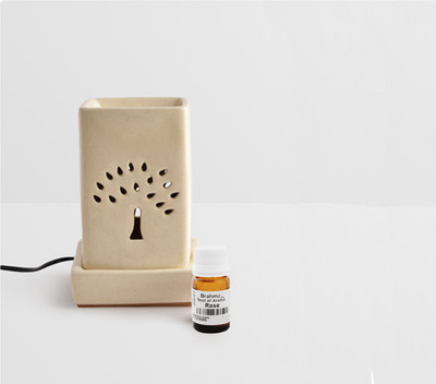Brahmz Rose Aroma Oil, Diffuser Set(10 g)