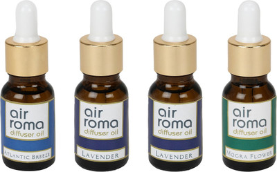 

Airroma Atlantic Breeze, Lavender, Mogra Flower Car Freshener(90 ml)
