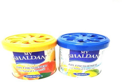 

My Shaldan Orange-Mango, Squash Car Freshener(160 g)