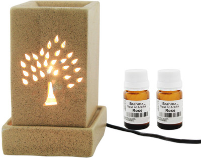 Brahmz Rose / Rose Aroma Oil, Diffuser Set(20 g)