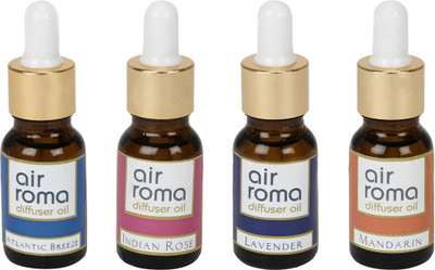 

Airroma Atlantic Breeze, Indian Rose, Lavender, Mandarin Aroma Oil, Spray(90 ml)