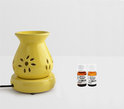 Brahmz Sandal / Vanilla Aroma Oil, Diffuser Set(20 g)