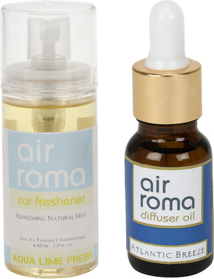 

Airroma Aqua Lime Fresh, Atlantic Breeze Aroma Oil, Spray(90 ml)