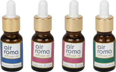

Airroma Atlantic Breeze, Indian Rose, Mogra Flower Car Freshener(90 ml)