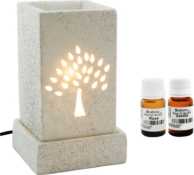 

Brahmz Rose / Vanilla Aroma Oil, Diffuser Set(20 g)