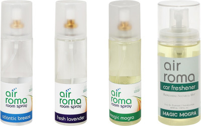 

Airroma Atlantic Breeze, Fresh Lavender, Magic Mogra Spray(660 ml)