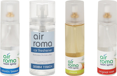

Airroma Atlantic Breeze, Denim Touch, Jasmine, Original Rose Spray(660 ml)
