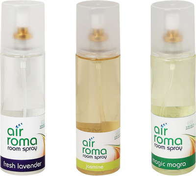 

Airroma Fresh Lavender, Jasmine, Magic Mogra Car Freshener(600 ml)