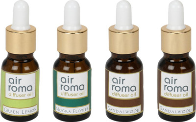 Airroma Green Lemon, Mogra Flower, Sandalwood Aroma Oil(90 ml)