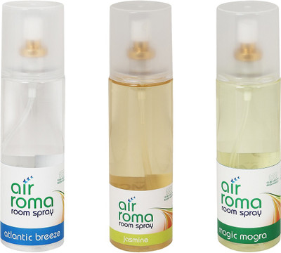 

Airroma Atlantic Breeze, Jasmine, Magic Mogra Car Freshener(600 ml)
