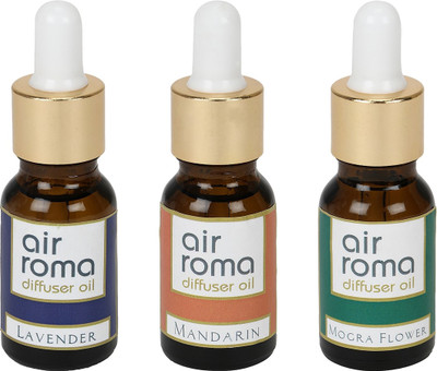 

Airroma Lavender, Mandarin, Mogra Flower Car Freshener(90 ml)