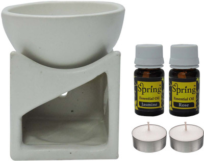 

SPRING Jasmine, Rose Aroma Oil, Diffuser Set(20 ml)