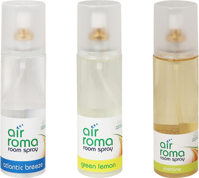 

Airroma Atlantic Breeze, Green Lemon, Jasmine Spray(600 ml)