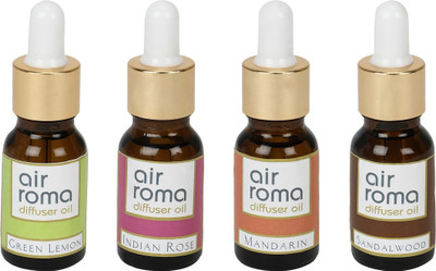 

Airroma Green Lemon, Indian Rose, Mandarin, Sandalwood Aroma Oil, Spray(90 ml)