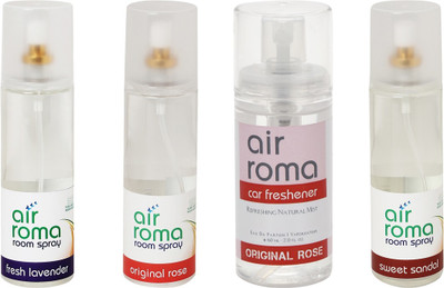 

Airroma Fresh Lavender, Original Rose, Sweet Sandal Spray(660 ml)